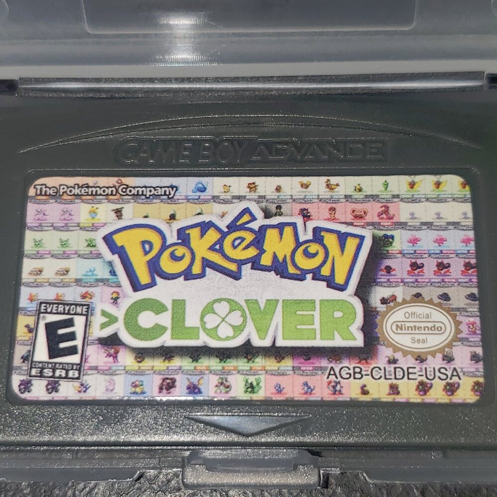 Pokemon Clover GBA ROM Hack Game Custom Gameboy Advance